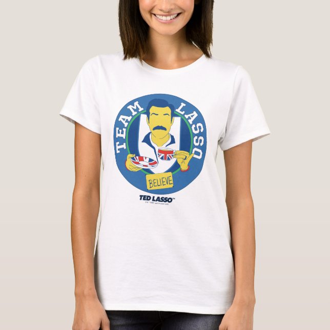 Ted Lasso | Team Lasso Tea Iconic Avatar T-Shirt (Front)