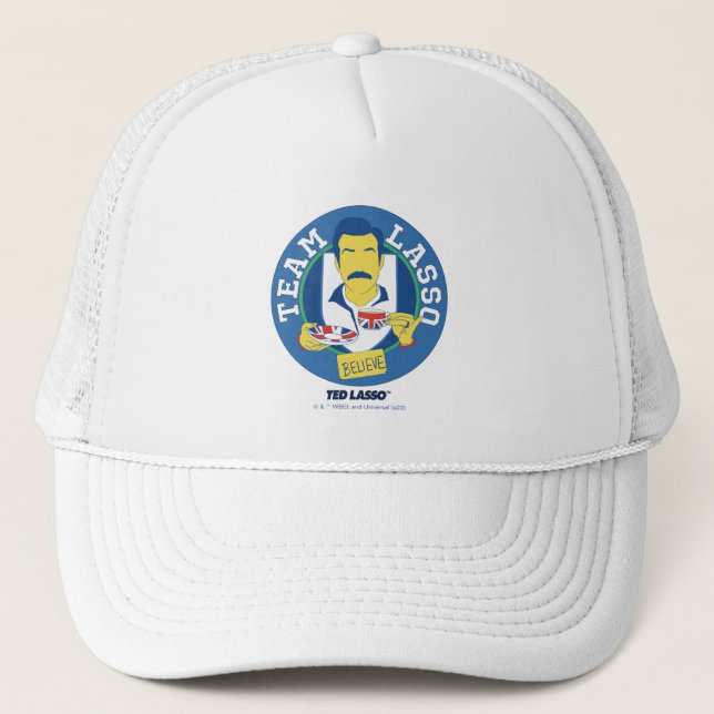 Ted Lasso | Team Lasso Tea Iconic Avatar Trucker Hat (Front)