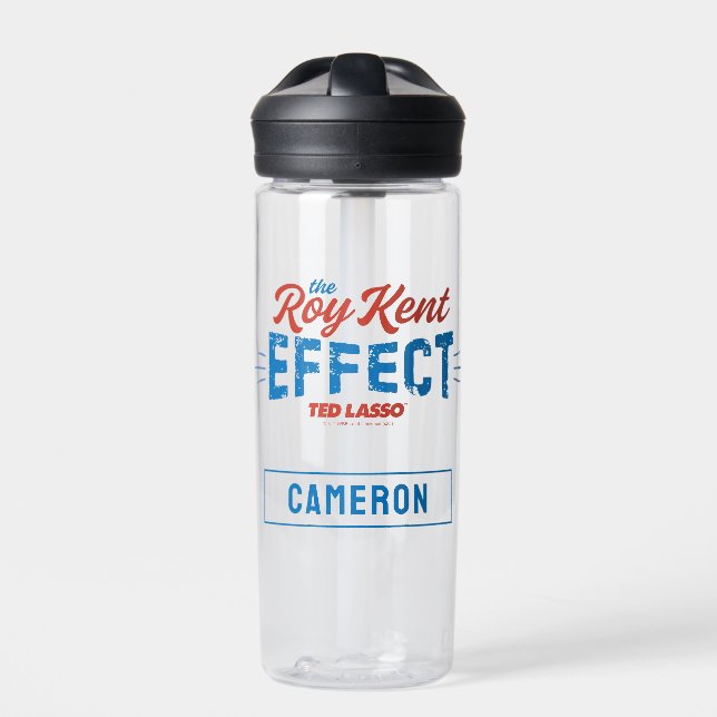 Ted Lasso | The Roy Kent Effect |  Add Your Name Water Bottle (Front)