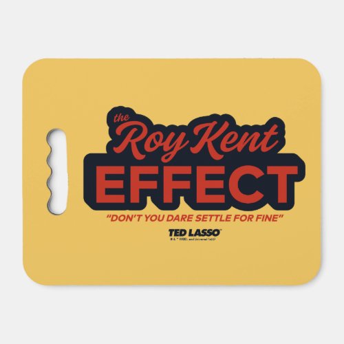 Ted Lasso  The Roy Kent Effect Typography Graphic Seat Cushion