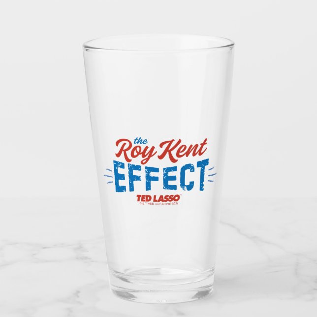 Ted Lasso | The Roy Kent Effect Vintage Graphic Glass (Front)