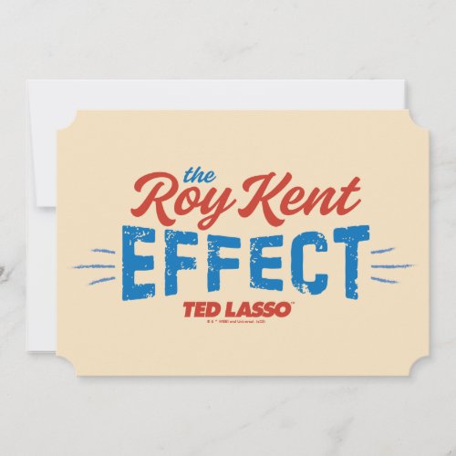 Ted Lasso  The Roy Kent Effect Vintage Graphic Note Card