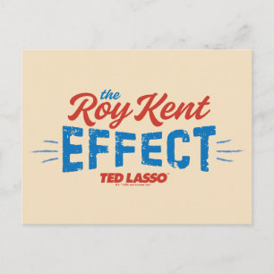 Ted Lasso   The Roy Kent Effect Vintage Graphic Postcard