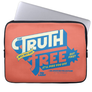 Ted Lasso The Truth Will Set You Free Laptop Sleeve