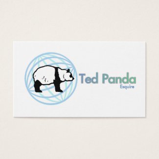 Ted Panda, Esquire Business Card