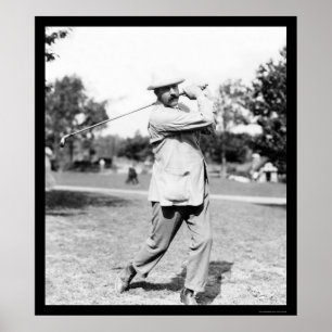 Ted Ray Golf Champion 1914 Poster