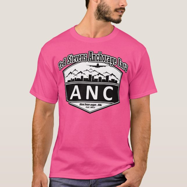 Ted Stevens Anchorage International Airport Code T-Shirt (Front)