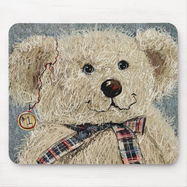 Teddie Bear Mouse Pad (Front)