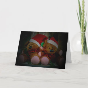 TEDDIES SAY MERRY CHRISTMAS TO YOU HOLIDAY CARD