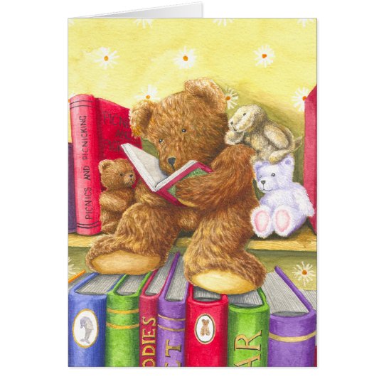 Teddies Story Time Card