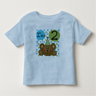 Teddy Bear 2nd Birthday Tshirts and Gifts