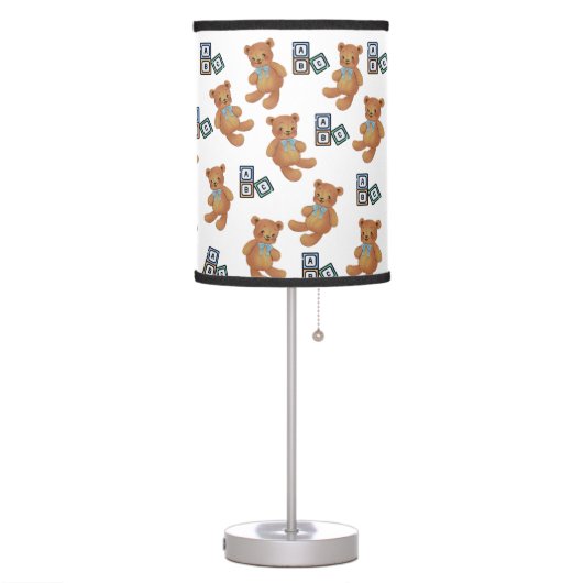 Teddy Bear & ABC Table Lamp (Left)