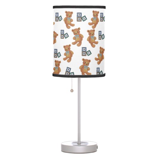 Teddy Bear & ABC Table Lamp (Right)