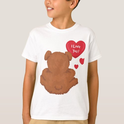 Teddy Bear Affection Wear Your Heartfelt Embrace T_Shirt