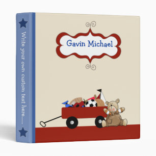 Teddy Bear All Stars Sports Binder