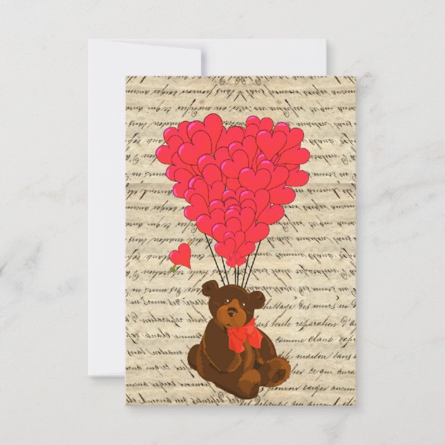 Teddy bear and heart (Front)