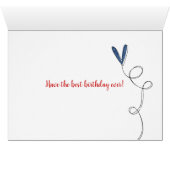 Teddy Bear and Rag Doll birthday Cards (Inside Horizontal (Bottom))