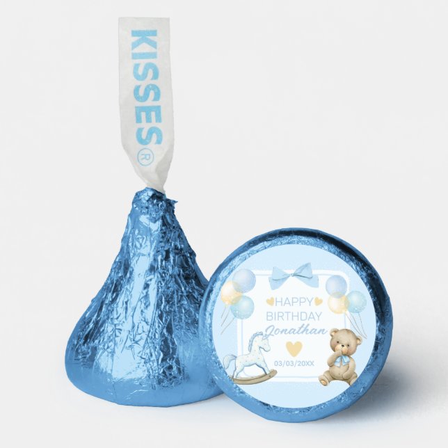 Teddy Bear And Rocking Horse Hershey®'s Kisses® (Front)