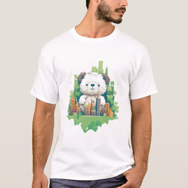 Teddy Bear Animal Beauty Nature Wildlife Discovery T-Shirt (Front)