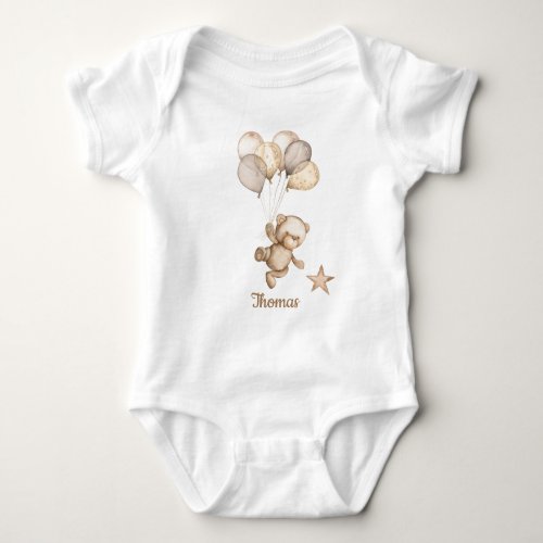 Teddy Bear Baby Bear Baby Bodysuit