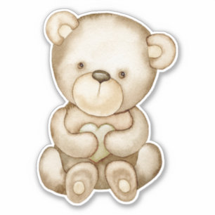 Teddy Bear Baby Bear Cute Animal  Sticker