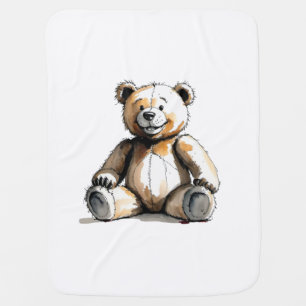 Teddy Bear Baby Blanket