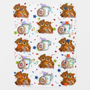 Teddy Bear Baby Blanket