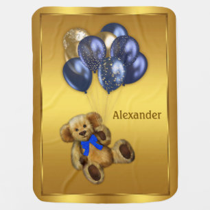 Teddy Bear Baby Blanket