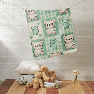 teddy bear baby blanket