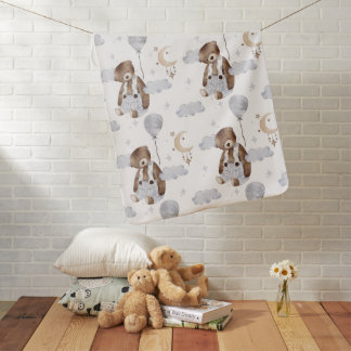 Teddy Bear Baby Blanket