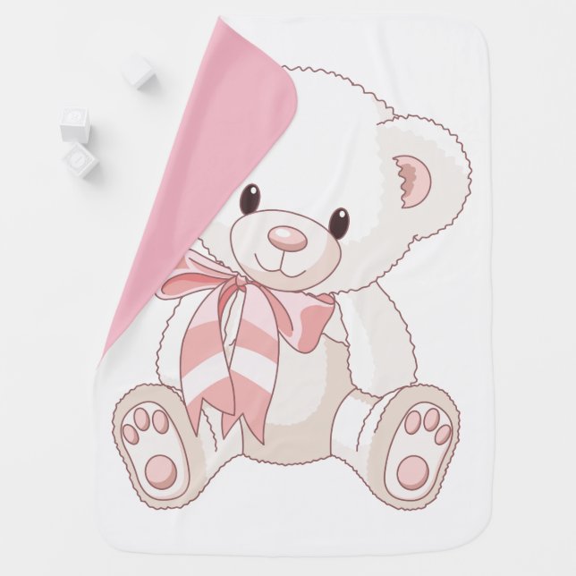 Teddy Bear Baby Blanket (In Situ)