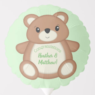 Teddy Bear Baby Shower Balloon