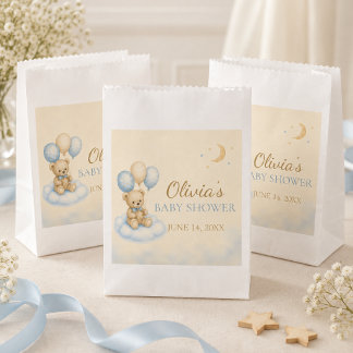 Teddy Bear Baby Shower Favor Bags