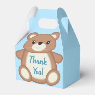 Teddy Bear Baby Shower Favor Boxes
