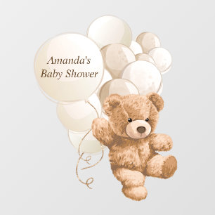Teddy Bear Baby Shower Floor Decals