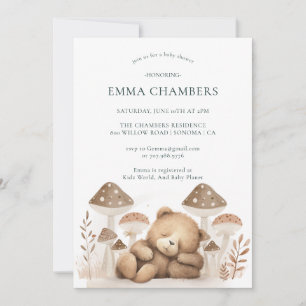 Teddy Bear Baby Shower Invitation