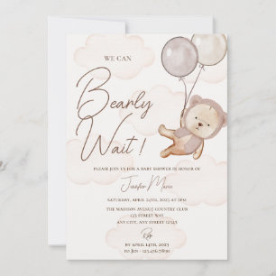 Teddy Bear Baby Shower Invitation
