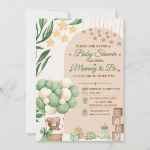 Teddy Bear Baby Shower Invitation