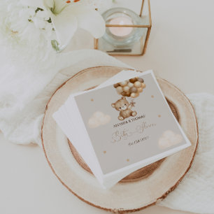 Teddy Bear Baby Shower Neutral Napkins