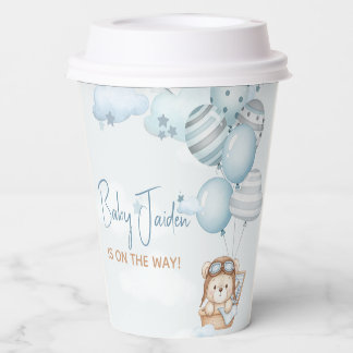 Teddy Bear Baby Shower Paper Cups