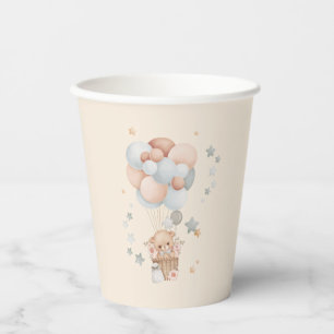 Teddy Bear Baby Shower Paper Cups