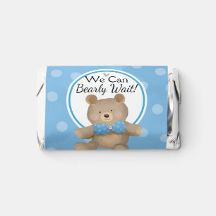 Teddy Bear Baby Shower Thank You Hershey's Miniatures