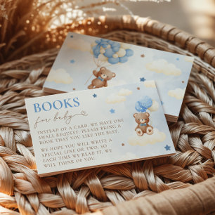 Teddy Bear Balloon Boy Books for Baby Card