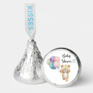 Teddy bear balloons - Baby Shower Hershey®'s Kisses®