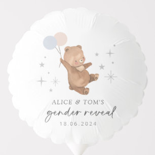 Teddy Bear Balloons Gender Reveal