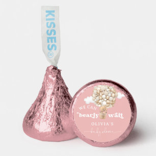 Teddy Bear Balloons Girl Baby Shower Hershey®'s Kisses®