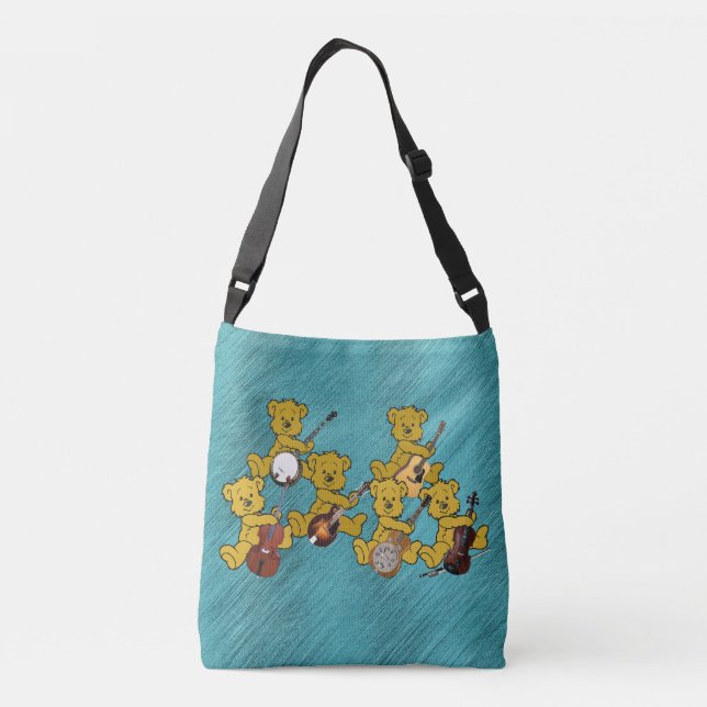 TEDDY BEAR BAND - CROSSBODY BAG (Back)