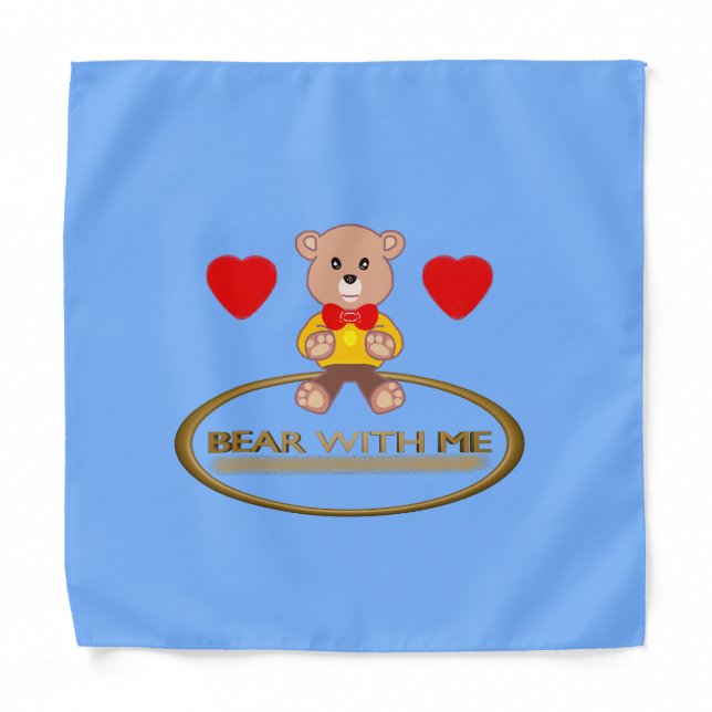 Teddy Bear  Bandana (Front)