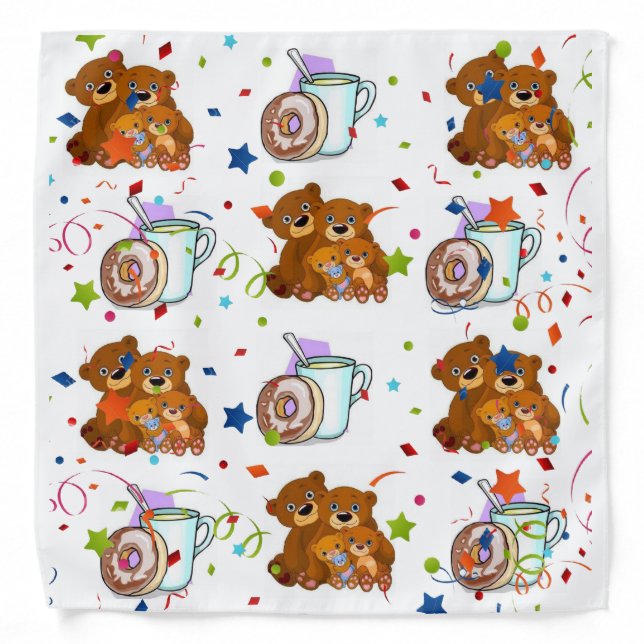 Teddy Bear Bandana (Front)