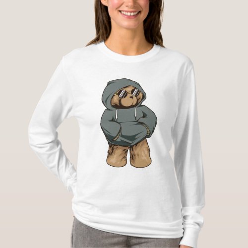 Teddy Bear Basic Long Sleeve T_Shirt